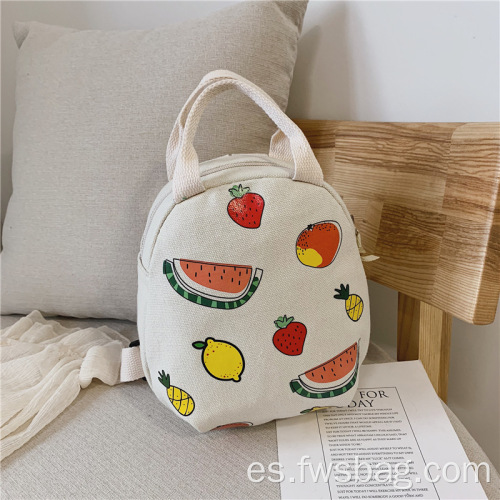 Mintería de mochila de mini lienzo personalizado